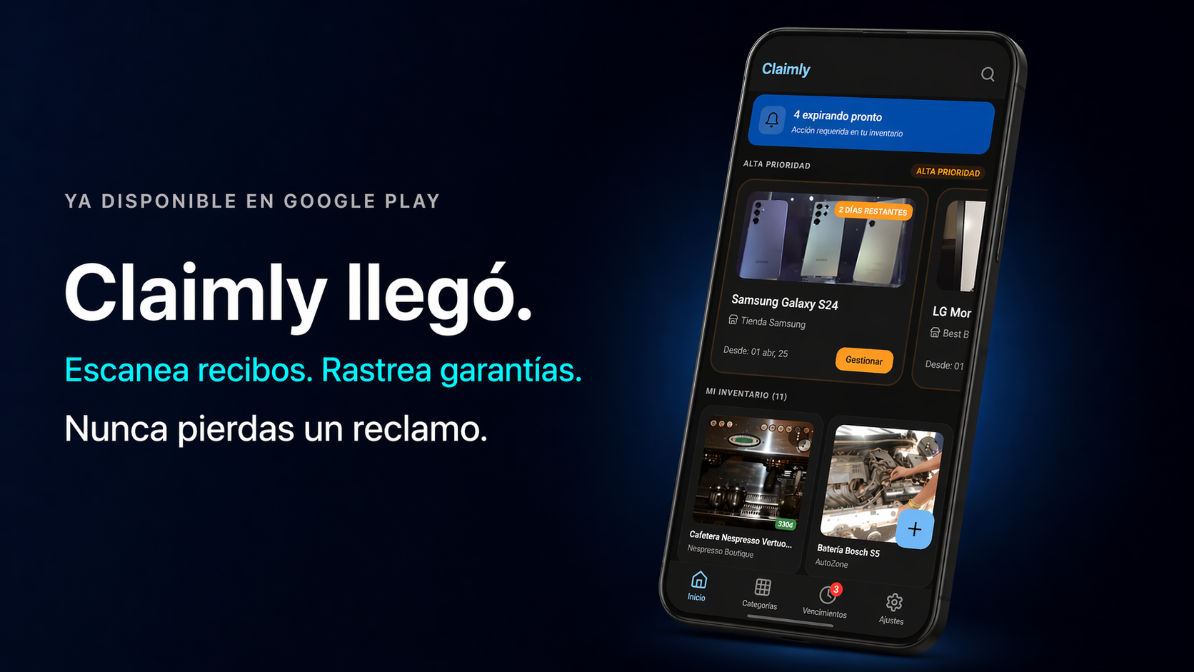 Claimly: qué hace la app, funciones y cómo usarla
