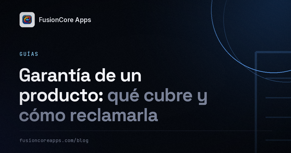 Garantía de un producto: qué cubre y cómo reclamarla