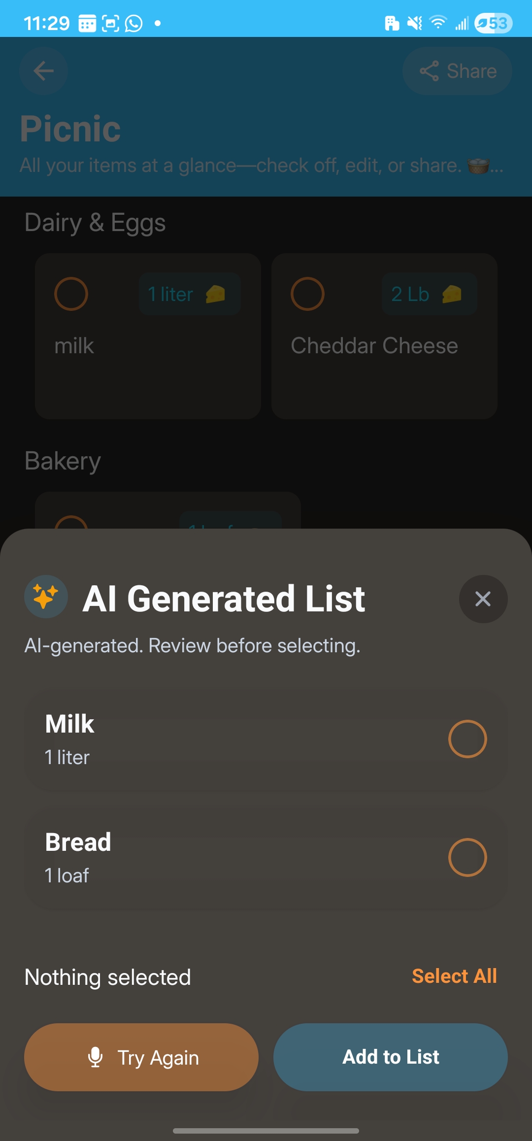 CartWise: Shared Grocery List screenshot 5